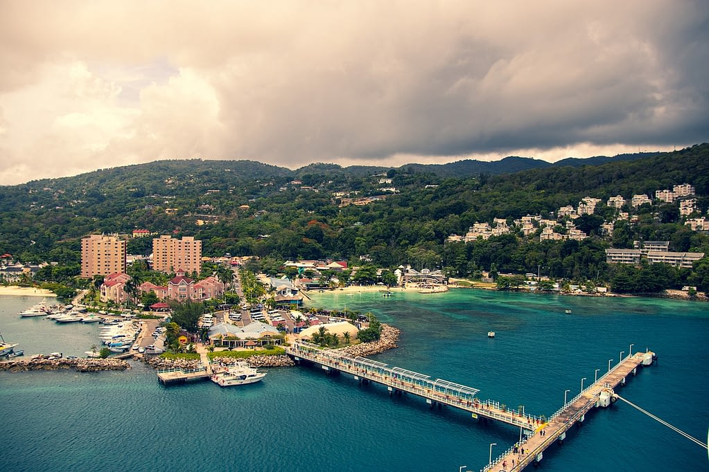 Jamaica from above